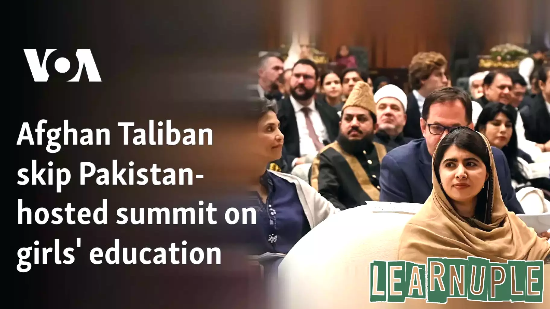 Afghan Taliban Absent from Pakistan Summit on Girls' Education